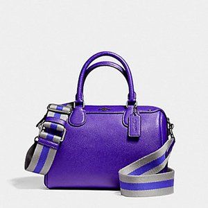 Coach Mini Bennett Satchel in Crossgrain Leather